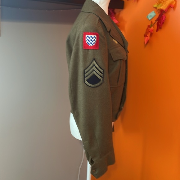 ****Authentic WW II Ike Jacket-Sz 34 R*** - Picture 4 of 9